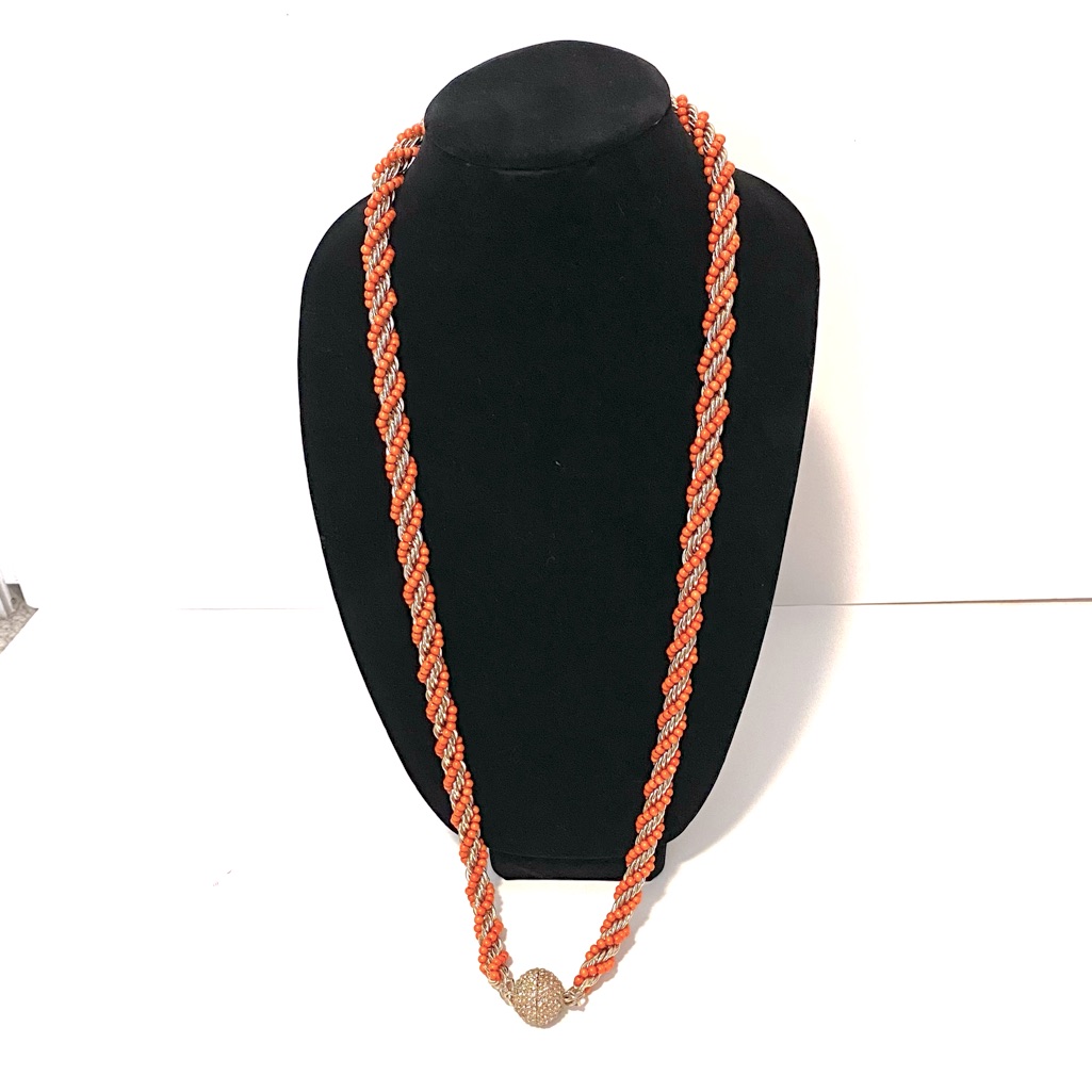 Banana Republic Twisted Rope Necklace 536